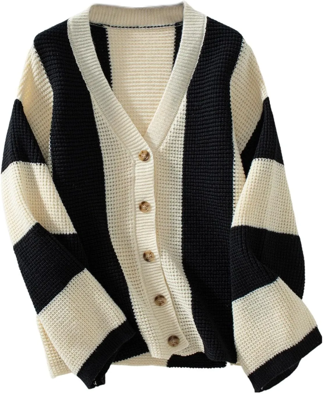 2024 Long Sleeve Cardigans For Women Oversized Comfy Open Front Knit Sweaters Chunky Soft Button Down Fall Cardigans