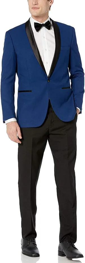 Adam Baker Men's Classic & Slim Fit Two-Piece Formal Tuxedo Suit - Available in Many Sizes & Colors