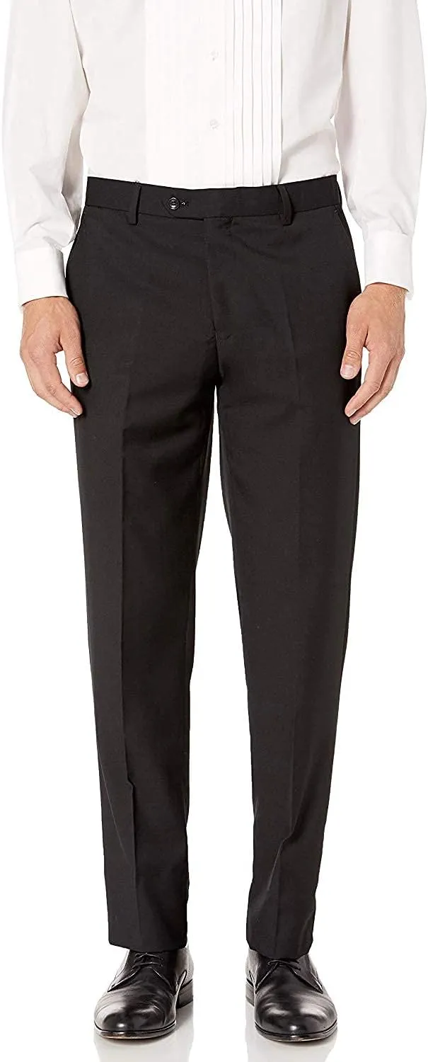 Adam Baker Men's Classic & Slim Fit Two-Piece Formal Tuxedo Suit - Available in Many Sizes & Colors