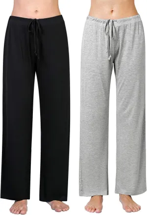 Air Curvey Casual Womens Pants Soft Lounge Pants Sleep Pajama Bottoms With Pocket