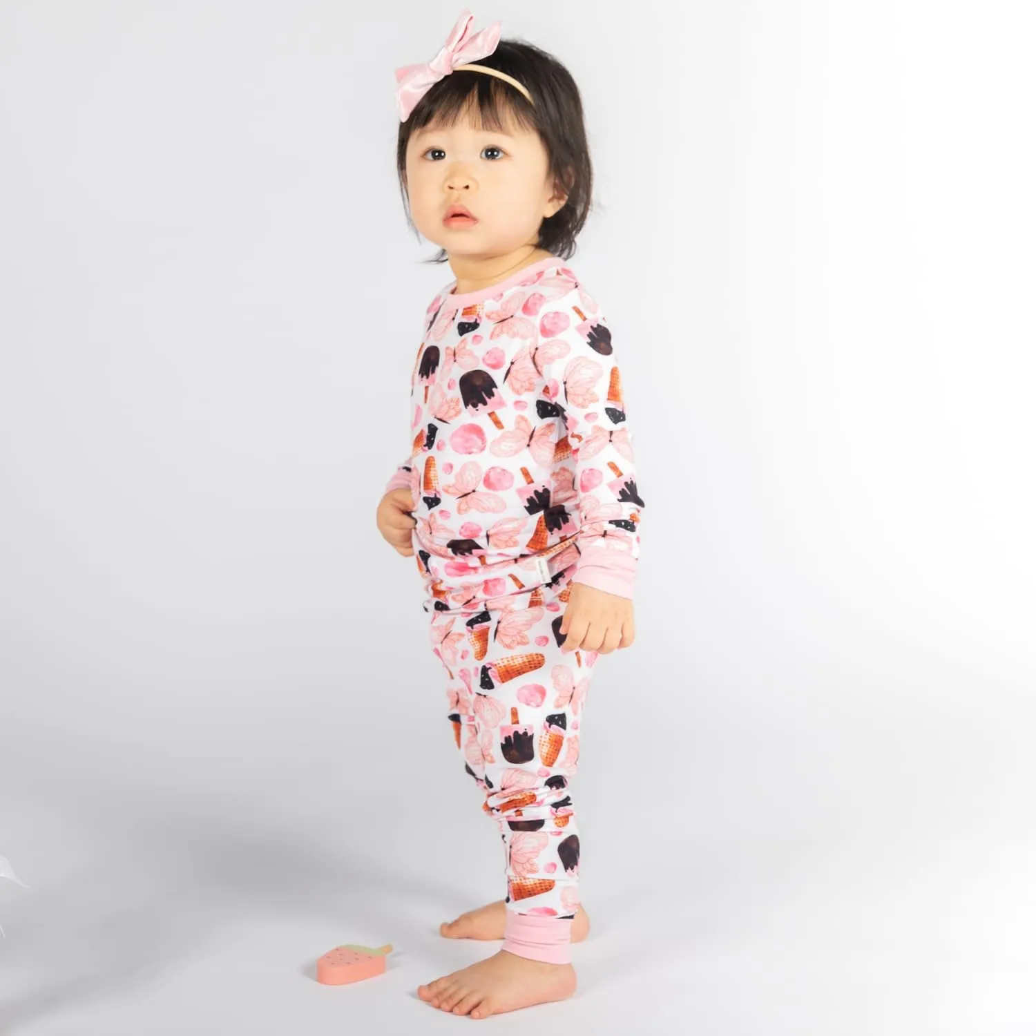 Bamboo Baby Pajamas - Long Sleeve Onesie Soft, Breathable, Stretchable Toddler Pajamas 95% Bamboo Viscose Kids PJs