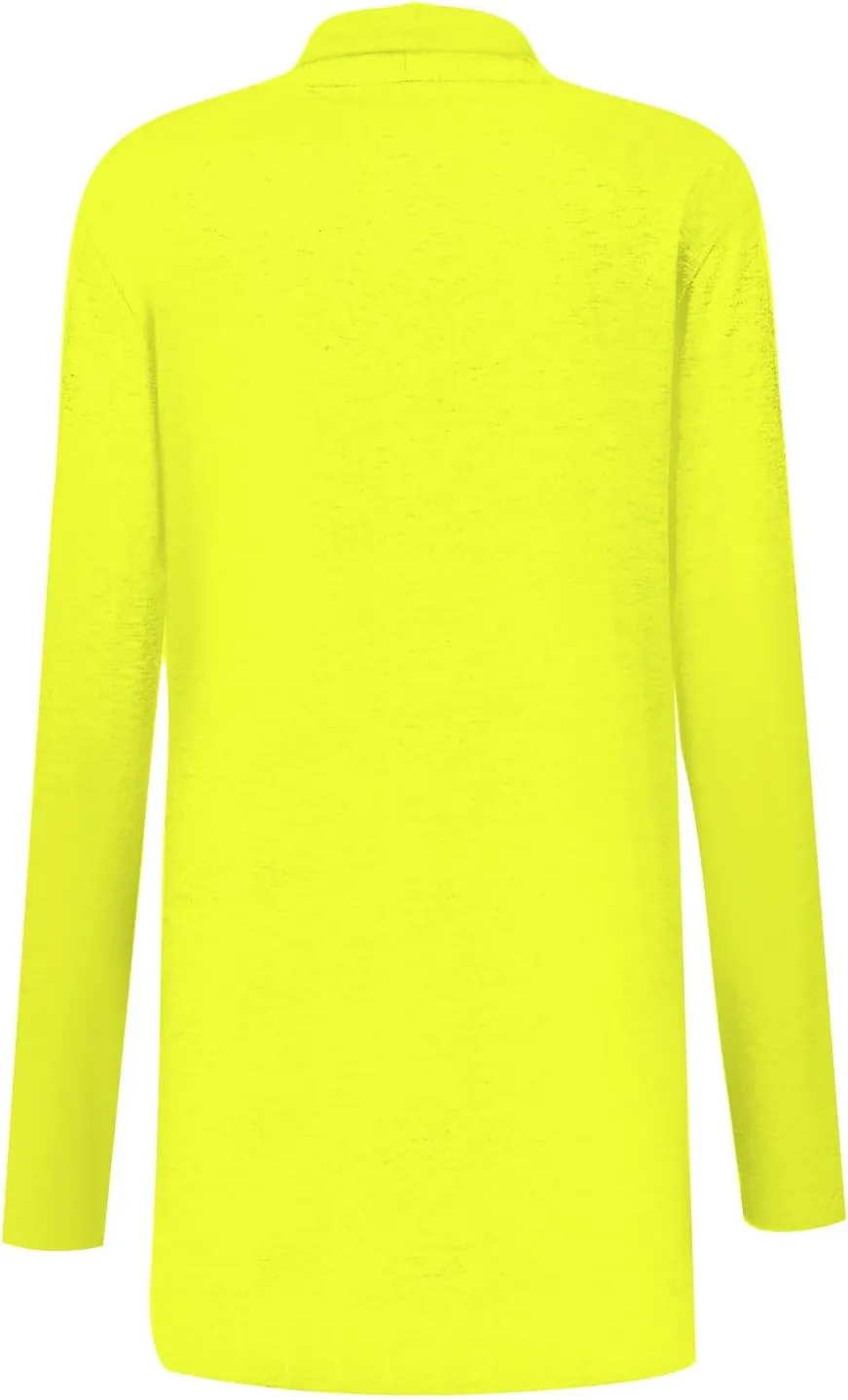 Cardigan Sweaters for Women, Casual Long Sleeve Open Front Solid Lightweight Cardigan Spring Oversized Soft Jackets