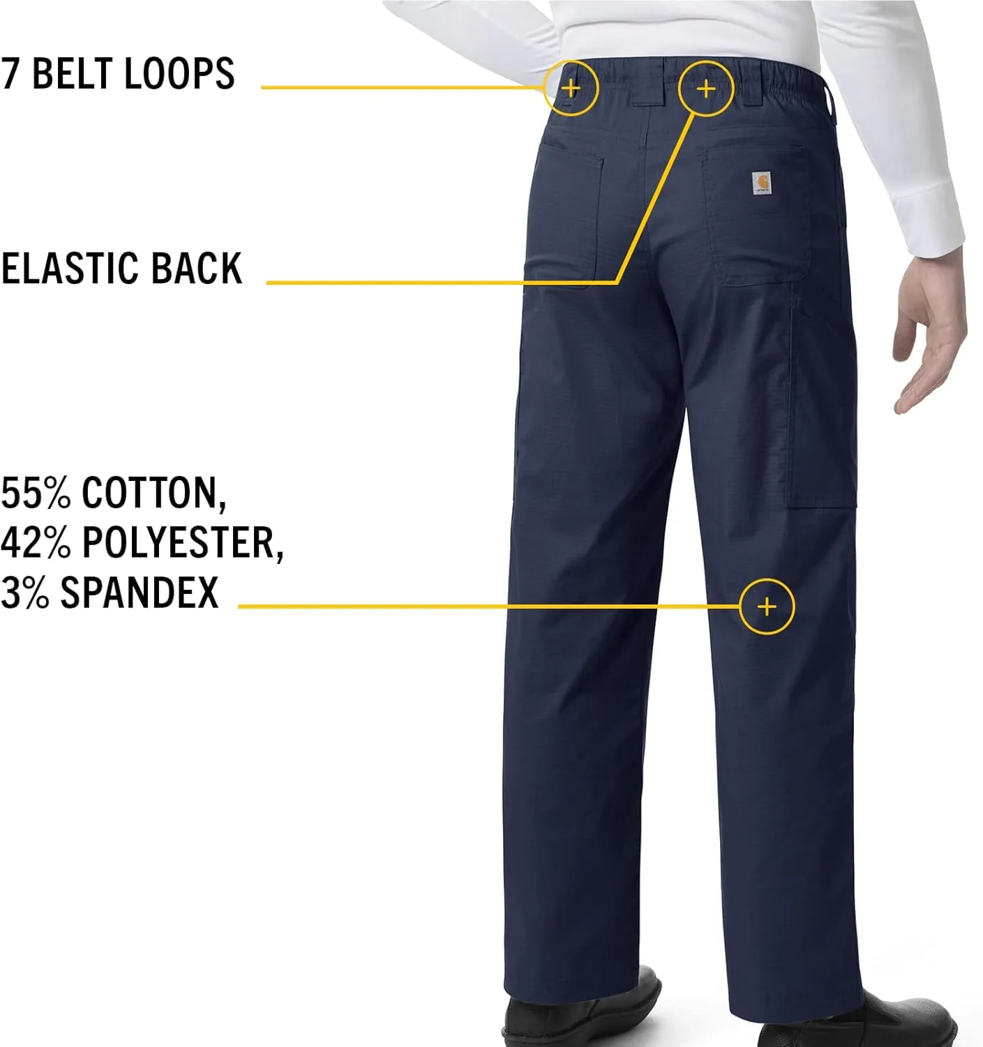 Carhartt Big & Tall Men’s Straight Fit Multi-Cargo