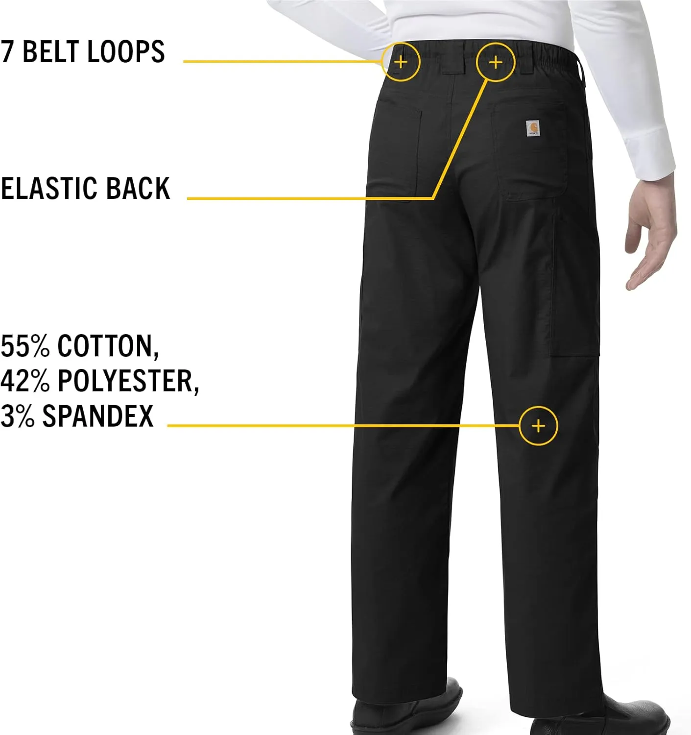 Carhartt Big & Tall Men’s Straight Fit Multi-Cargo