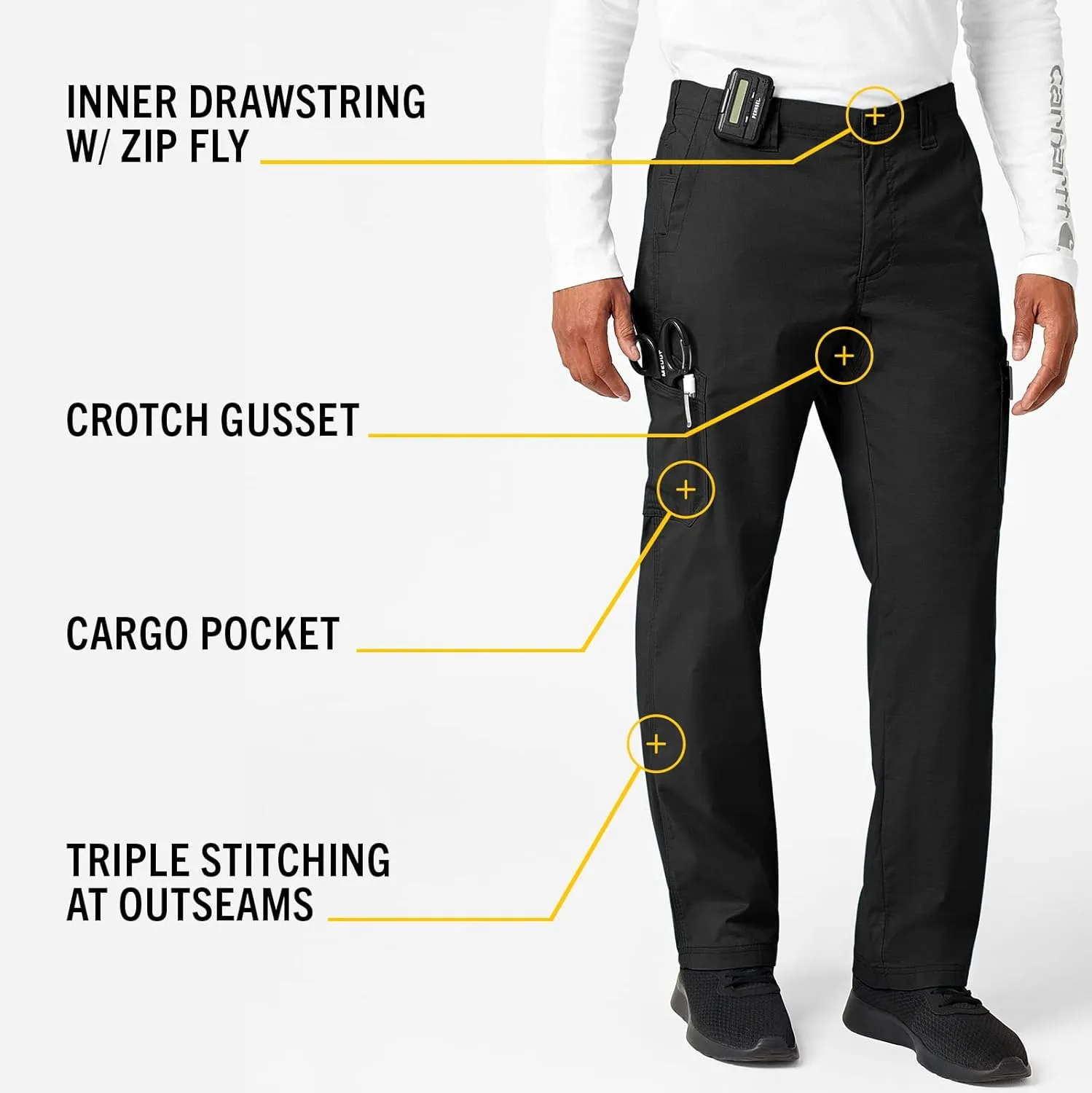 Carhartt Big & Tall Men’s Straight Fit Multi-Cargo