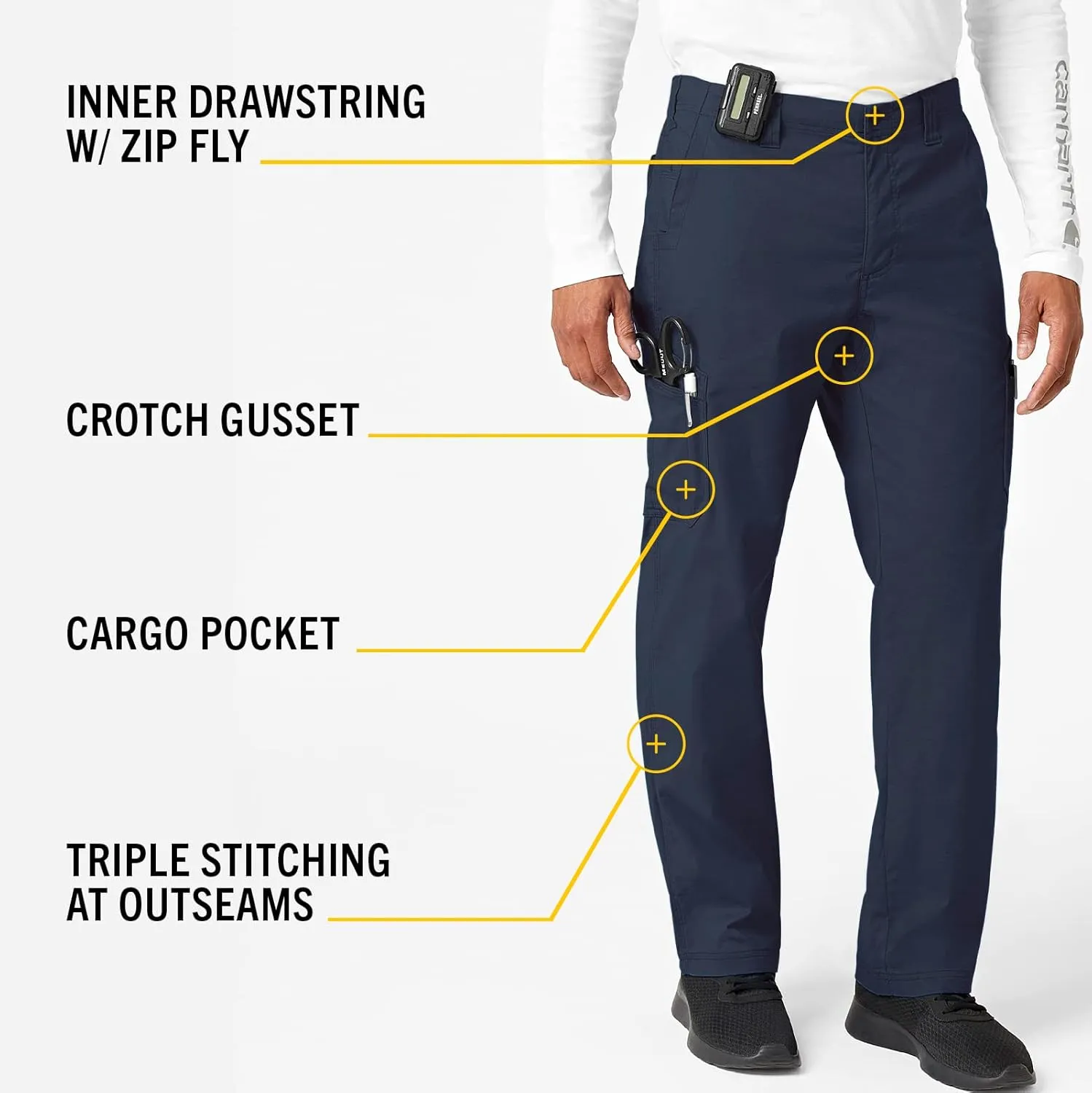 Carhartt Big & Tall Men’s Straight Fit Multi-Cargo