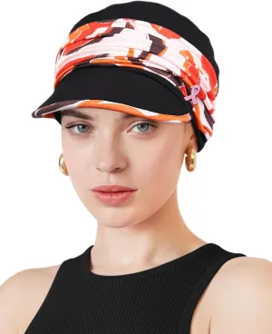 Chemo Headwear Viscose Newsboy Cap for Women Summer Hats