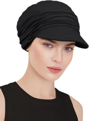 Chemo Headwear Viscose Newsboy Cap for Women Summer Hats