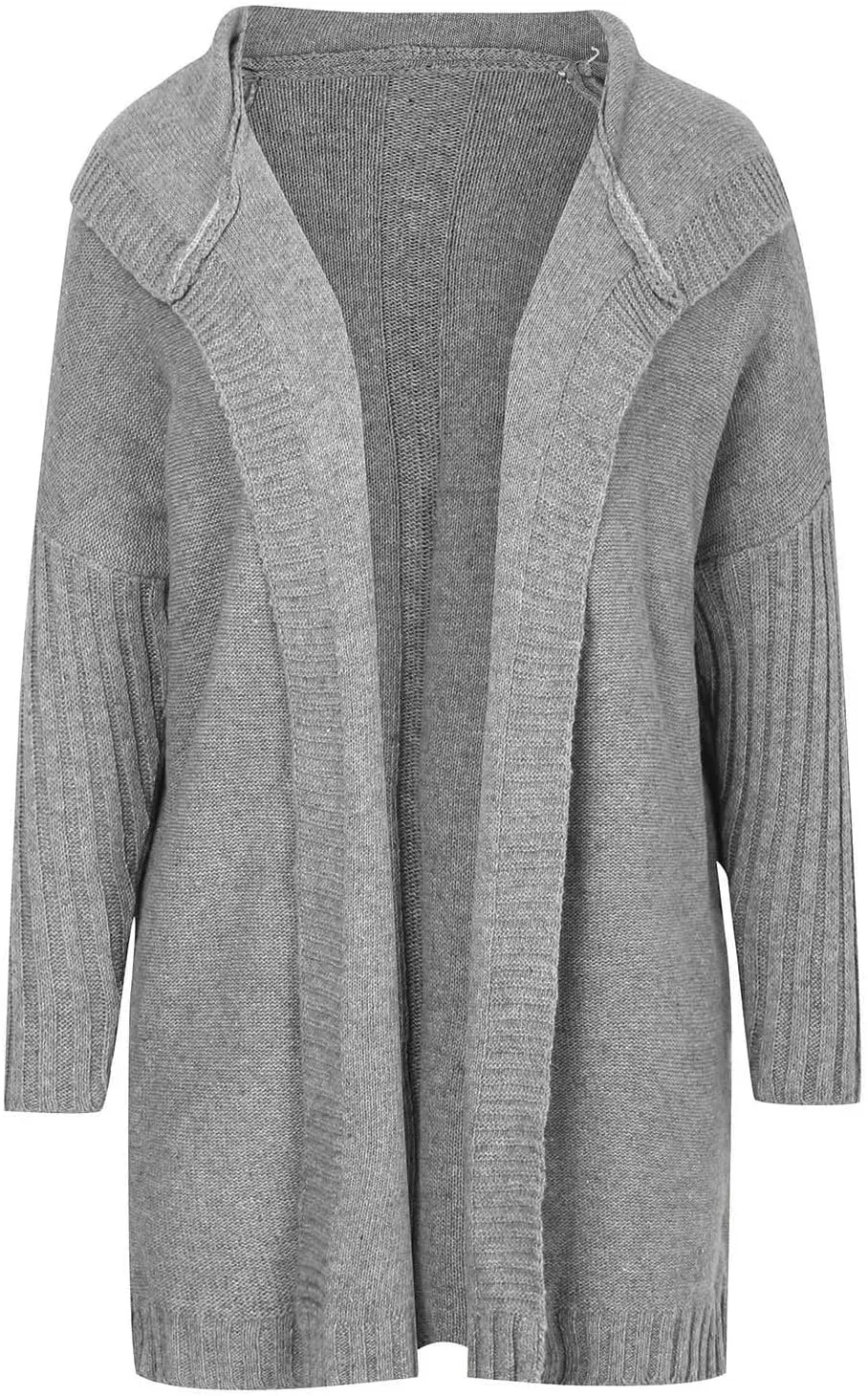 cooki Women's 2024 Fall Fashion Open Front Chunky Knit Sweater Cardigans Oversized Long Sleeve Cardigans Jacket Outerwear