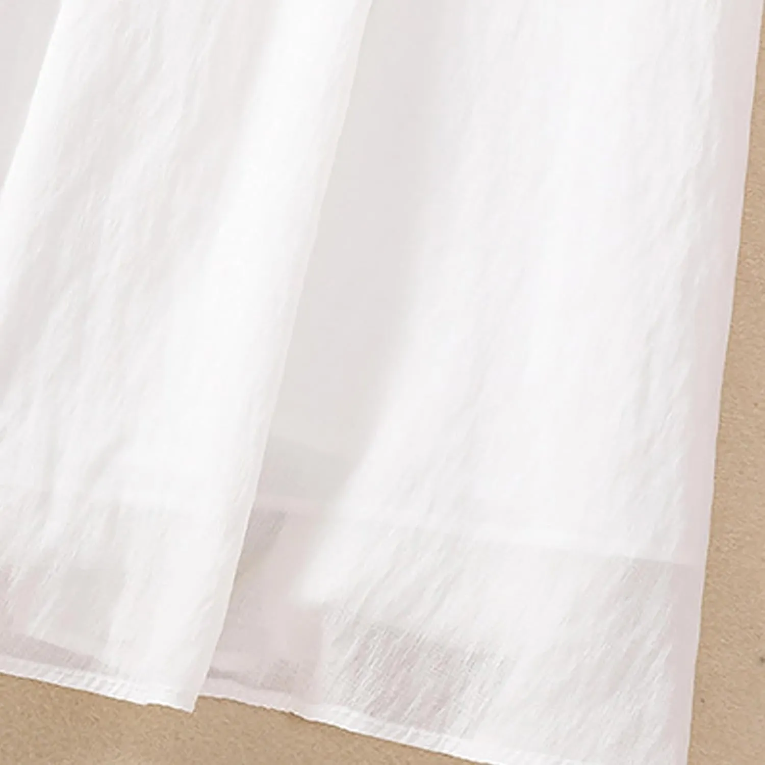 Cotton Linen Skirts Women Summer Flowy Skirts Elastic Waist Drawstring Skirts Beach Vacation Skirts Casual Maxi Skirt