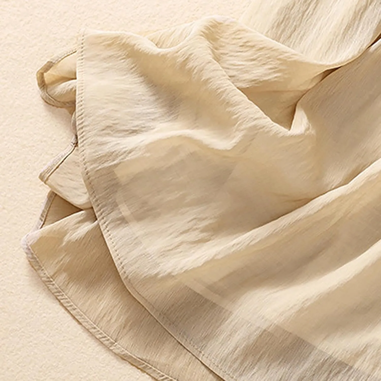 Cotton Linen Skirts Women Summer Flowy Skirts Elastic Waist Drawstring Skirts Beach Vacation Skirts Casual Maxi Skirt