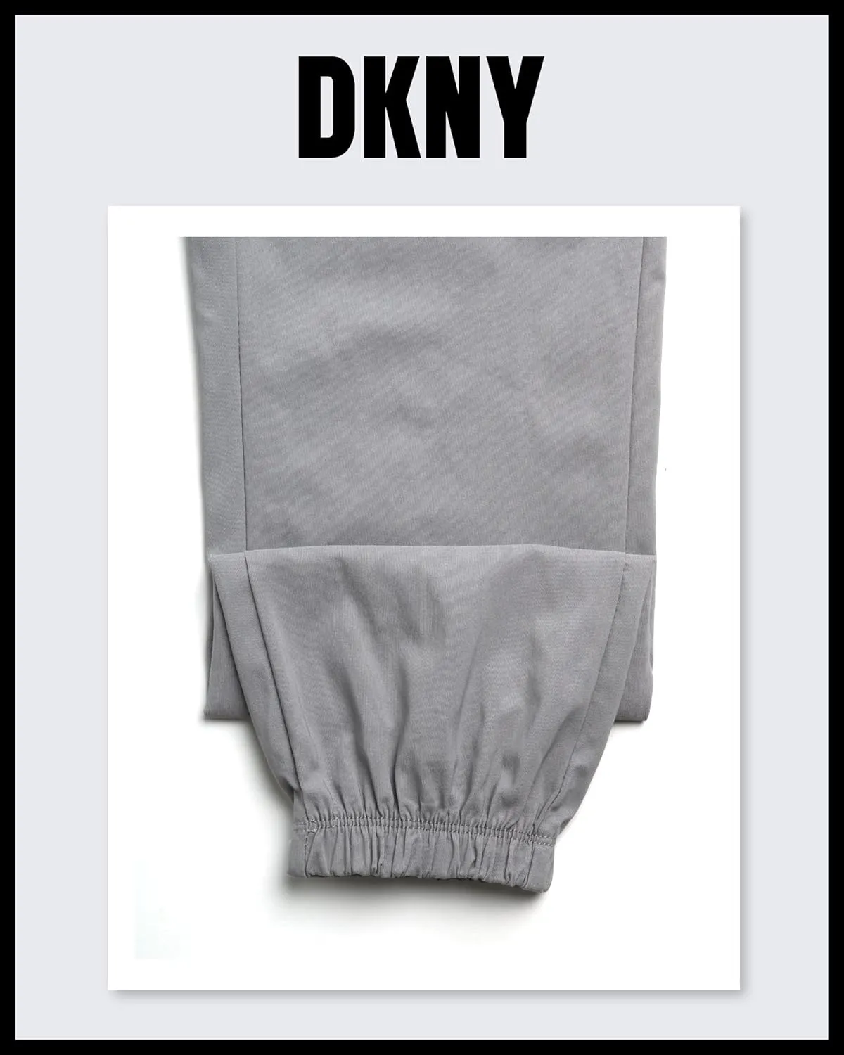 DKNY Boys' Pants Set - 2 Piece Short Sleeve Collared Button Down Shirt and Flat Front Tech Jogger Pants for Boys (Sizes:8-12)