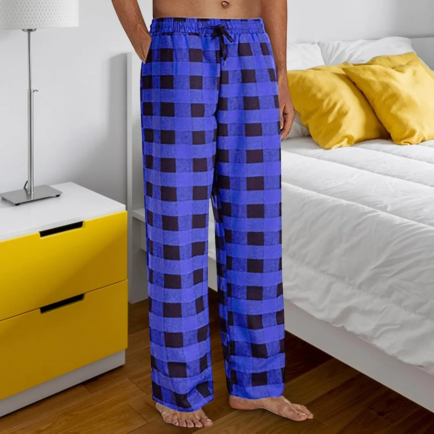 Family Christmas Pajamas Pants Pajama Pants with Drawstring and Pockets Mens Christmas Pajamas Men Pajama Set Pajama