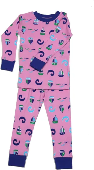 Girls' Organic Cotton Snuggly Pajamas