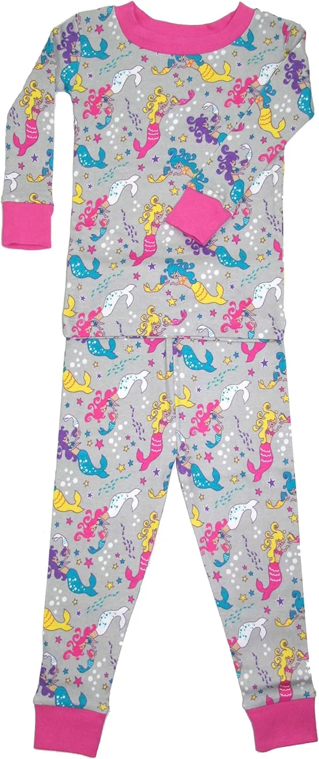 Girls' Organic Cotton Snuggly Pajamas