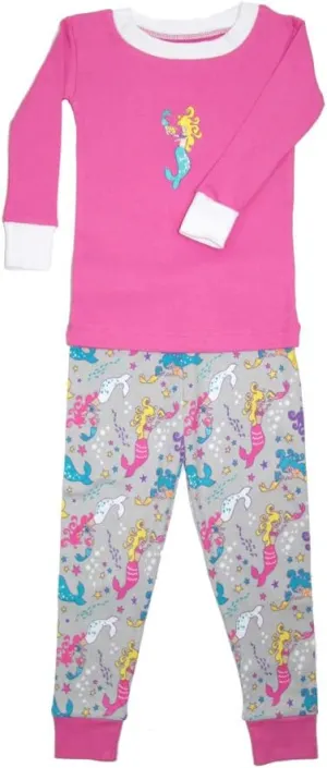 Girls' Organic Cotton Snuggly Pajamas