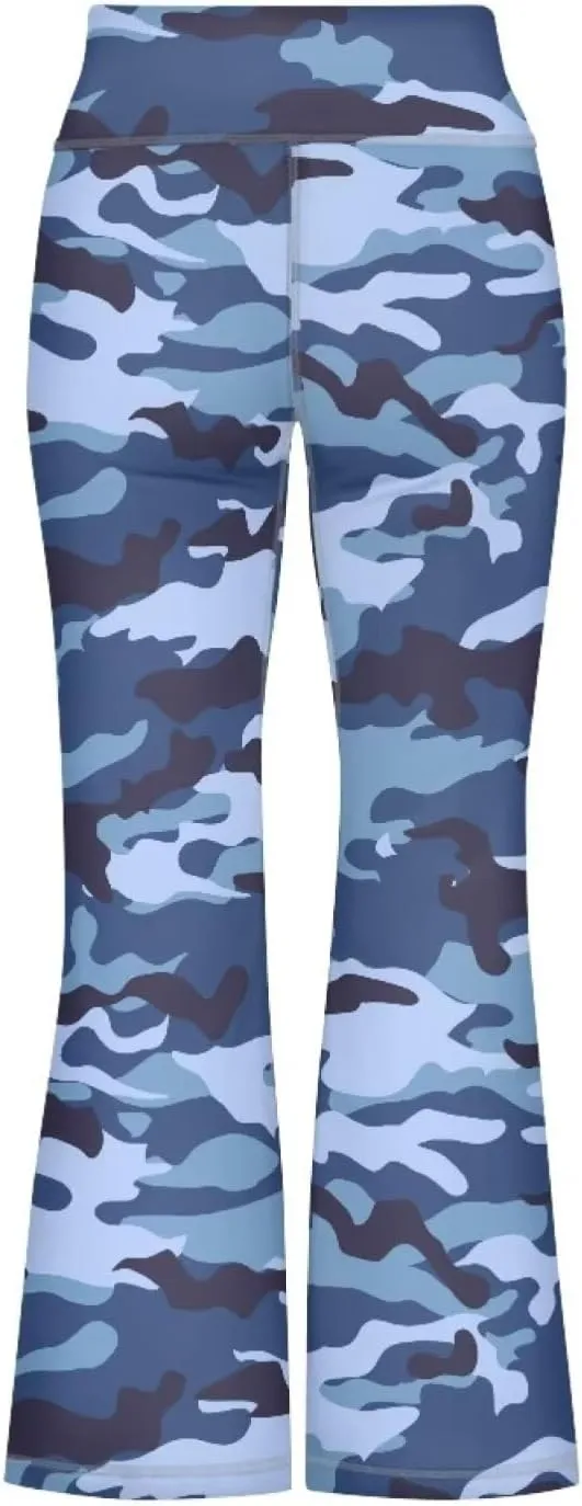 Girls Yoga Pants Size 5-14 Cute Flare Leggings for Girls Bell Bottoms