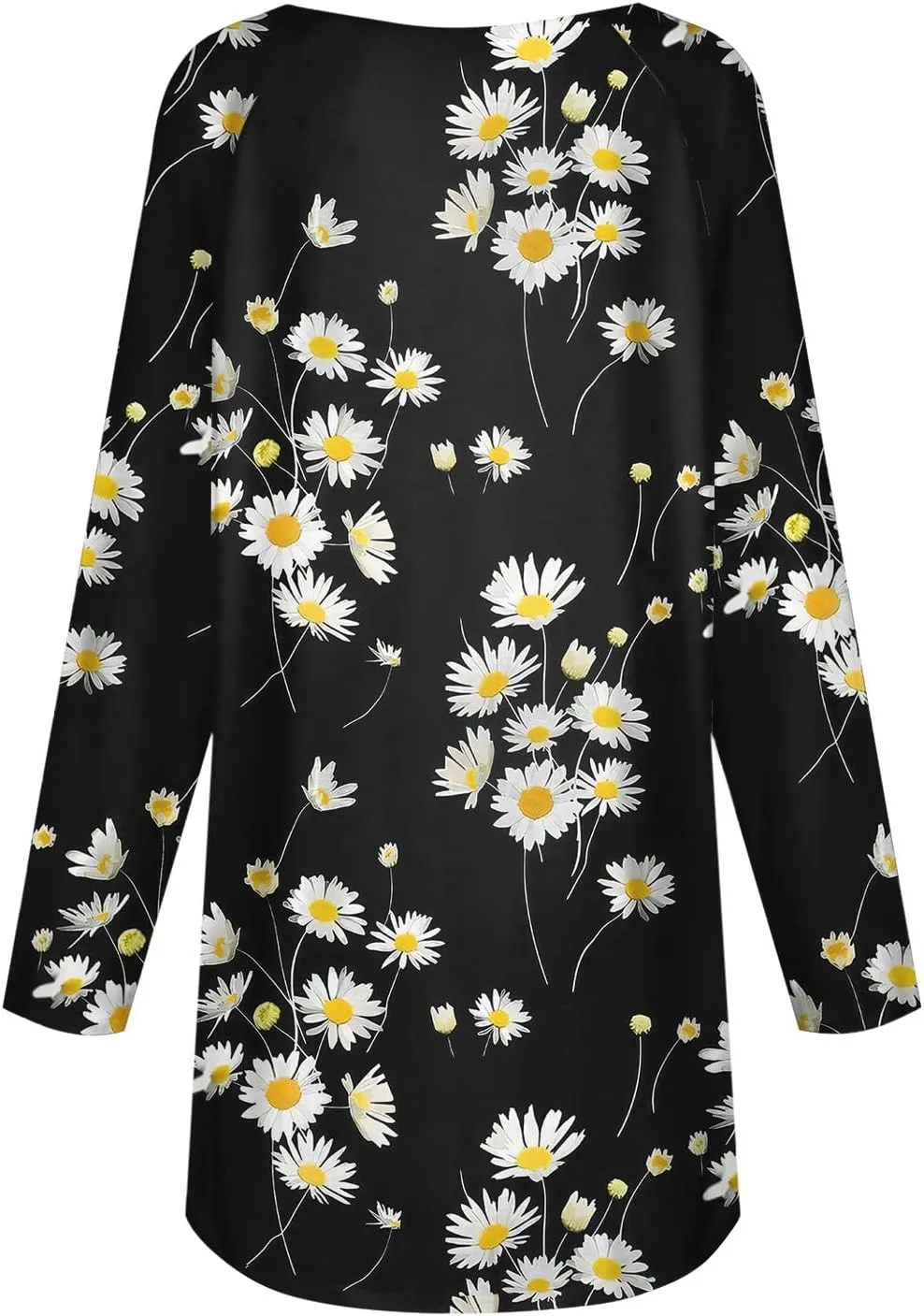 Going Out Tops For Women, Womens Loose Fit Long Sleeve Blouse Trendy Crewneck Tunics Or Tops To Wear With Leggings