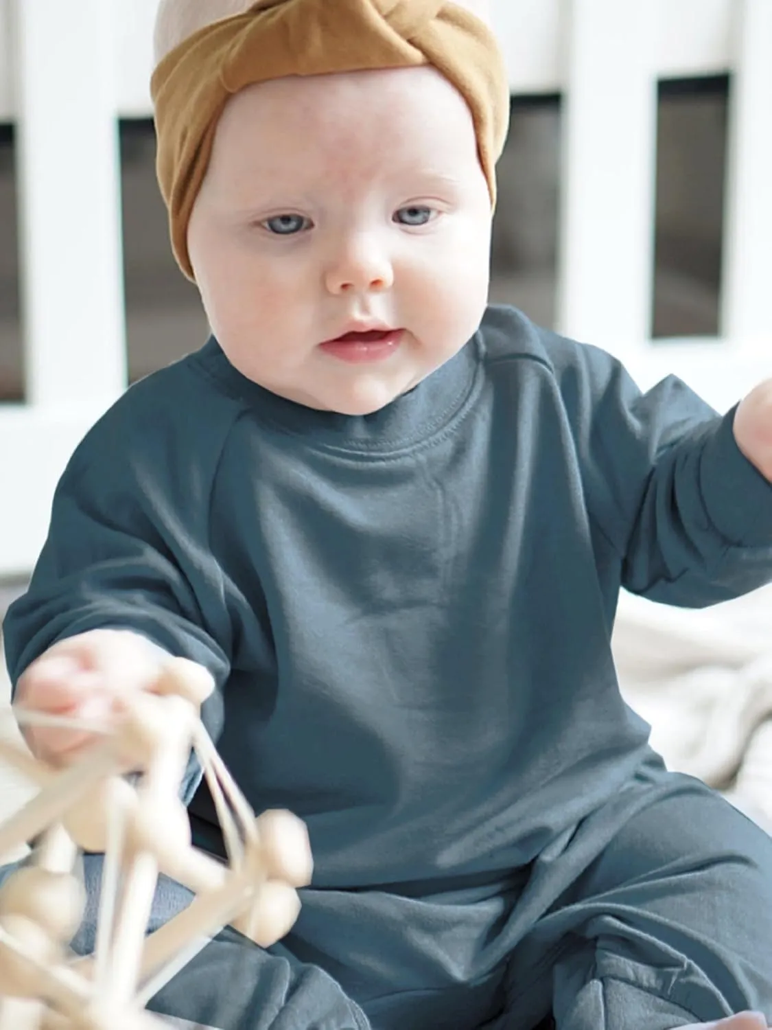 GUNAMUNA Unisex Baby Cotton Jumpsuit, Soft and Breathable Toddler Daywear, New Spring Colors