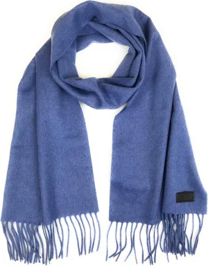 Hickey Freeman Solid 100% Italian Cashmere Scarf for Men – Ultra-Soft Men’s Winter Scarves, 72-Inches x 12-Inches
