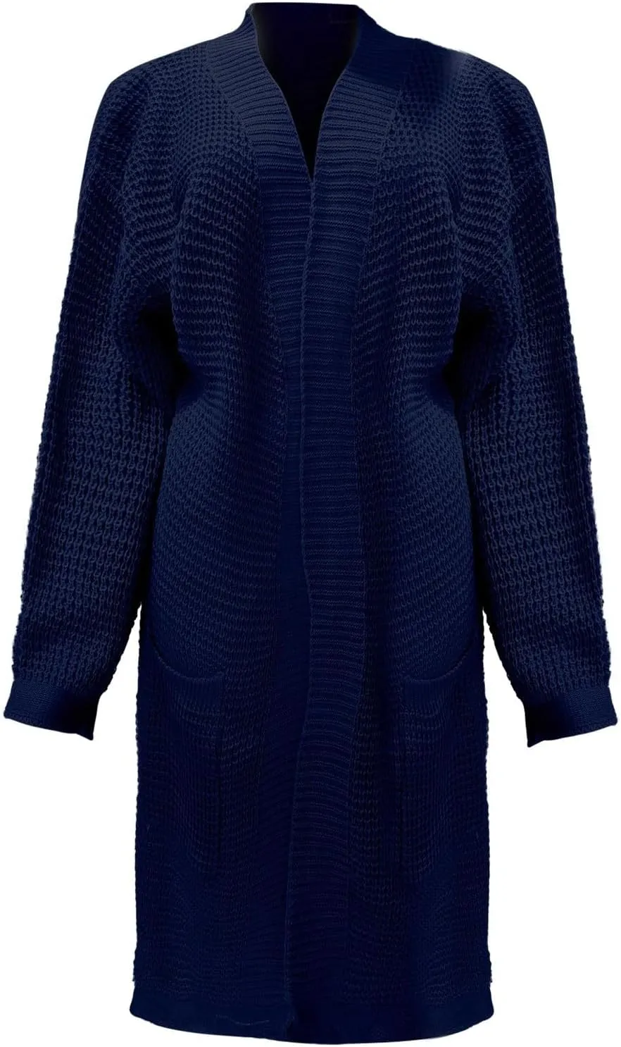 iLH Womens Sweater Cardigan Open Front Chunky Knit Cardigan For Women Fall Winter Leisure Loose Fit Sweater Cardigan