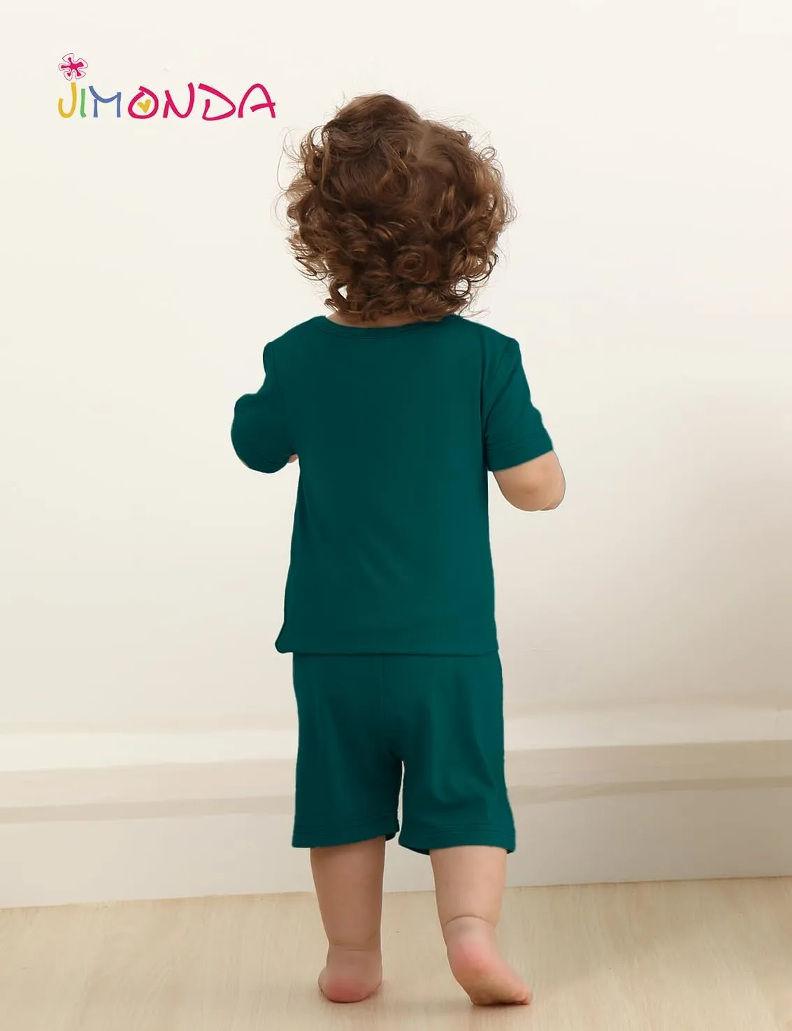 Jimonda Baby Boys Girls Pajama Sets Toddler Sleepwear Cool Jammies 2pcs Viscose from Bamboo PJs 18M-8Y