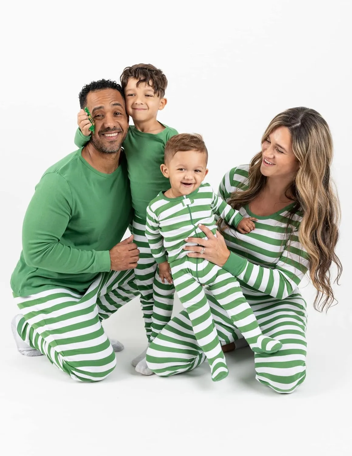 Leveret Kids Pajamas Baby Boys Girls Christmas Footed Pajamas Sleeper 100% Cotton (Size 6-12 Months-5 Toddler)