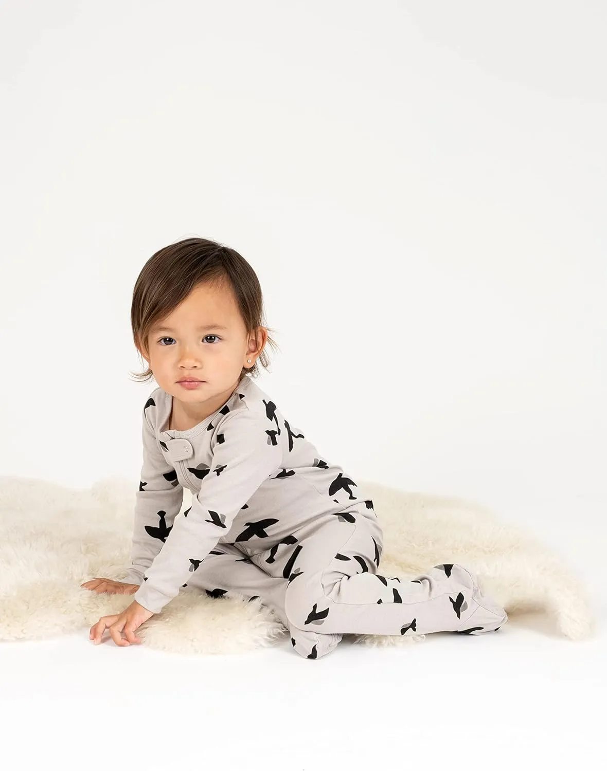 Leveret Kids Pajamas Baby Boys Girls Footed Pajamas Sleeper 100% Cotton Plaids (Size 6-12 Months-5 Toddler)