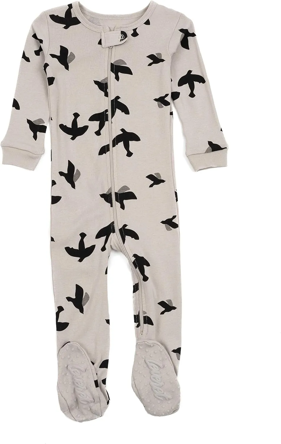 Leveret Kids Pajamas Baby Boys Girls Footed Pajamas Sleeper 100% Cotton Plaids (Size 6-12 Months-5 Toddler)