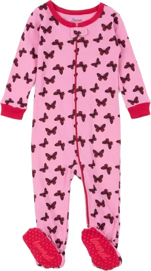 Leveret Kids Pajamas Baby Boys Girls Footed Pajamas Sleeper 100% Cotton (Size 6-12 Months-5 Toddler)
