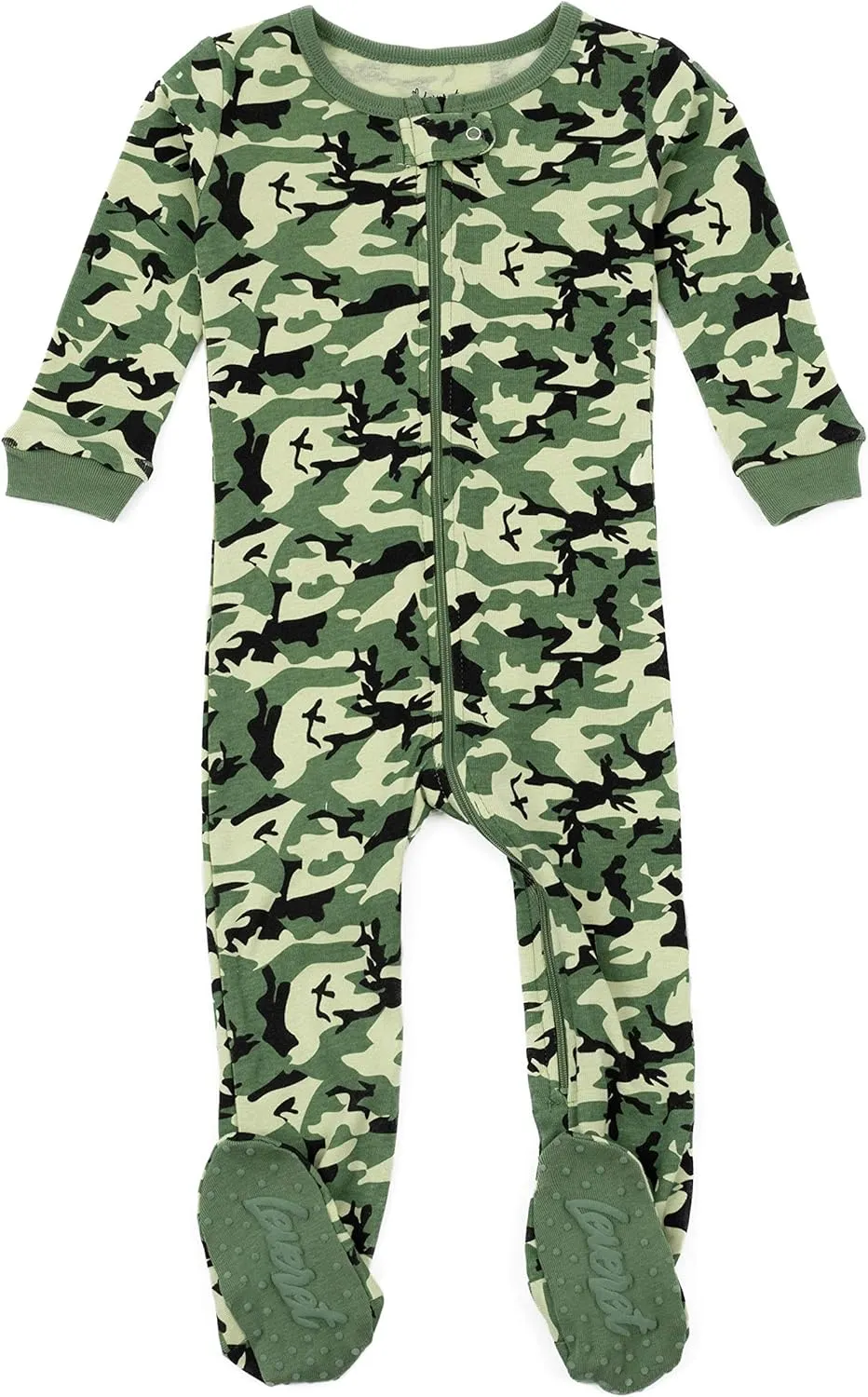 Leveret Kids Pajamas Baby Boys Girls Footed Pajamas Sleeper 100% Cotton (Size 6-12 Months-5 Toddler)
