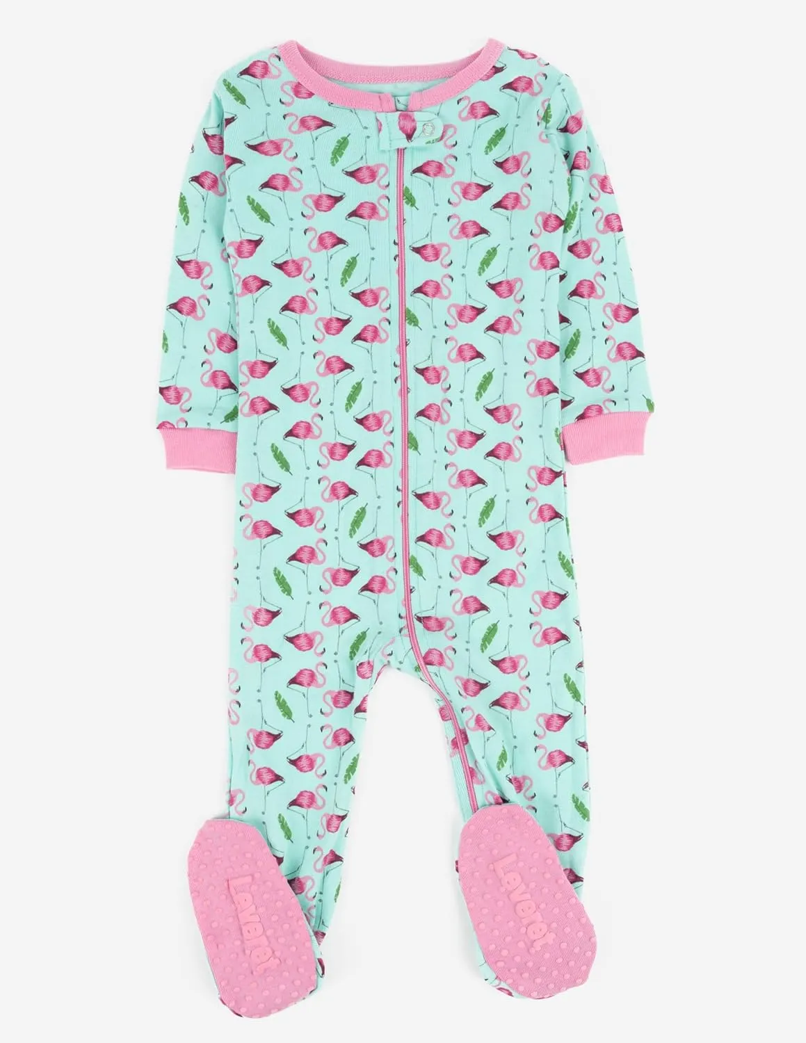 Leveret Kids Pajamas Baby Boys Girls Footed Pajamas Sleeper 100% Cotton (Size 6-12 Months-5 Toddler)