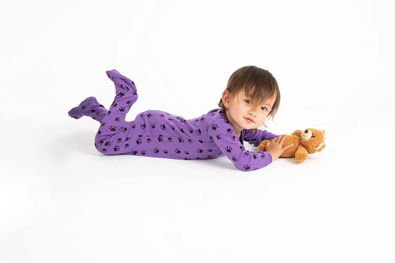 Leveret Kids Pajamas Baby Boys Girls Footed Pajamas Sleeper 100% Cotton (Size 6-12 Months-5 Toddler)