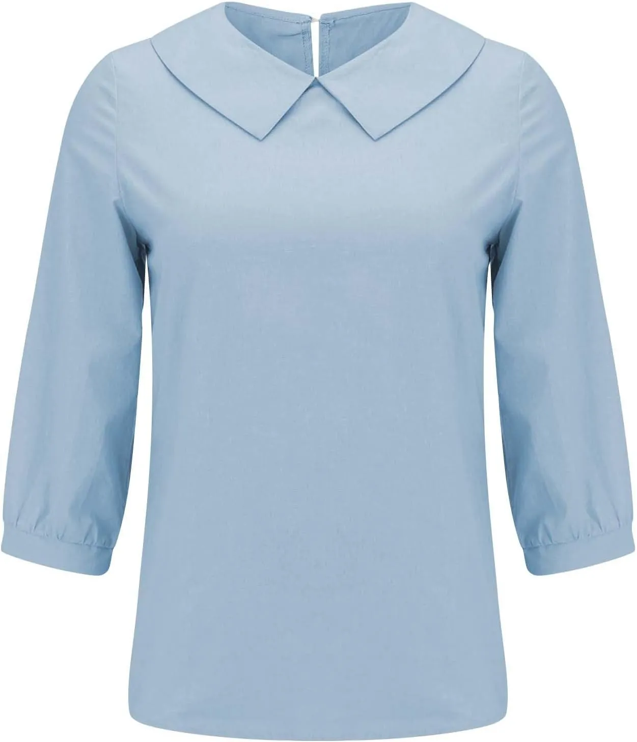Linen Button Down Shirt Women Shirts Summer Loose Crew Neck Casual Boho Top Vintage Embroidered Blouse Tops Casual