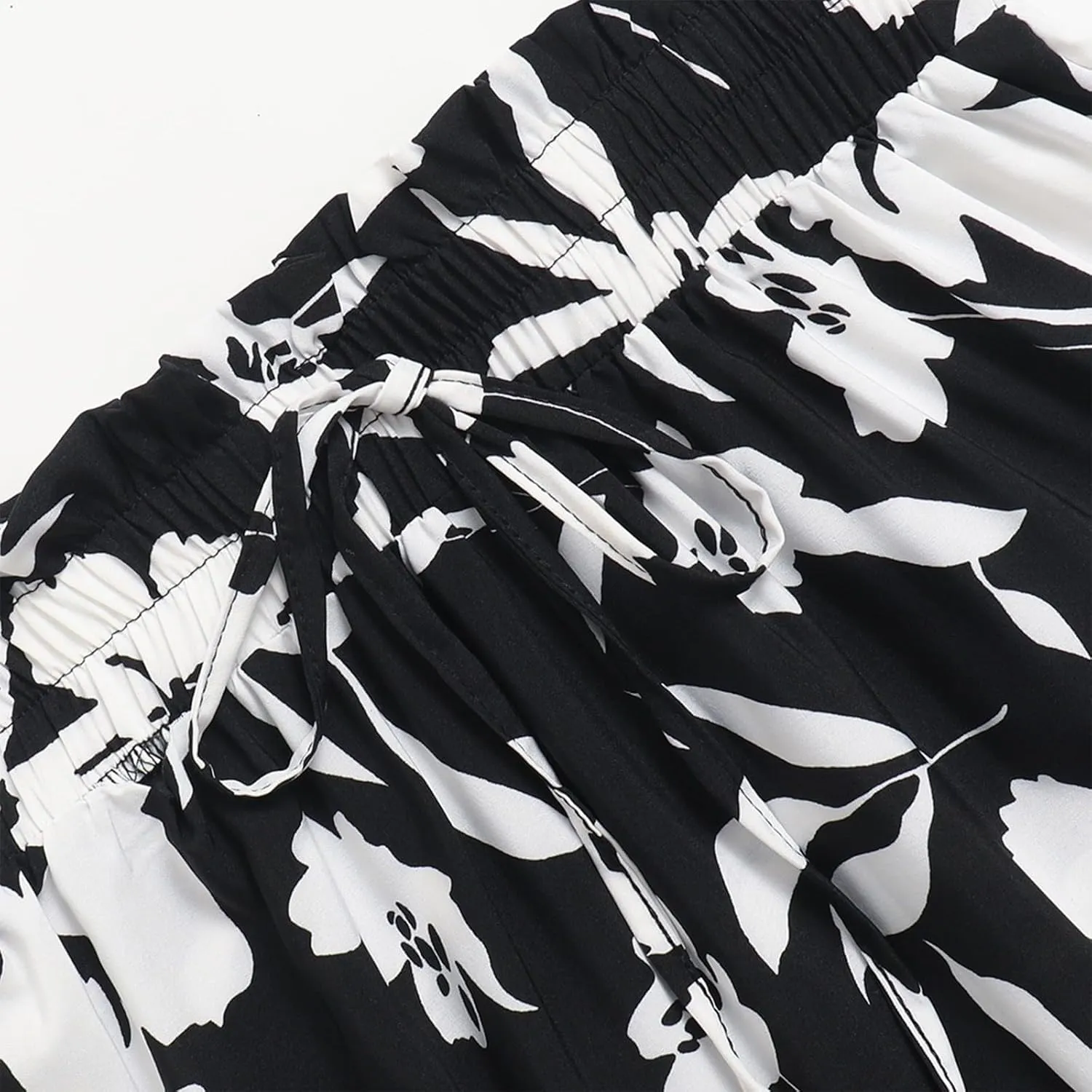 Maxi Skirts for Women 2025 Floral Boho Comfy Tiered Elastic High Waisted Vacation A-Line Flowy Swing Long Skirt