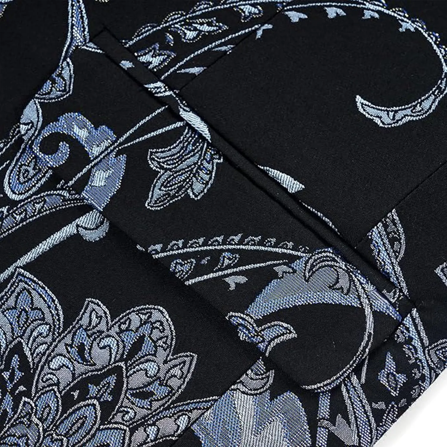 Mens 2 Piece Floral Dress Suit One Button Dinner Tuxedo Jacket & Pants Luxury Printed Wedding Blazer