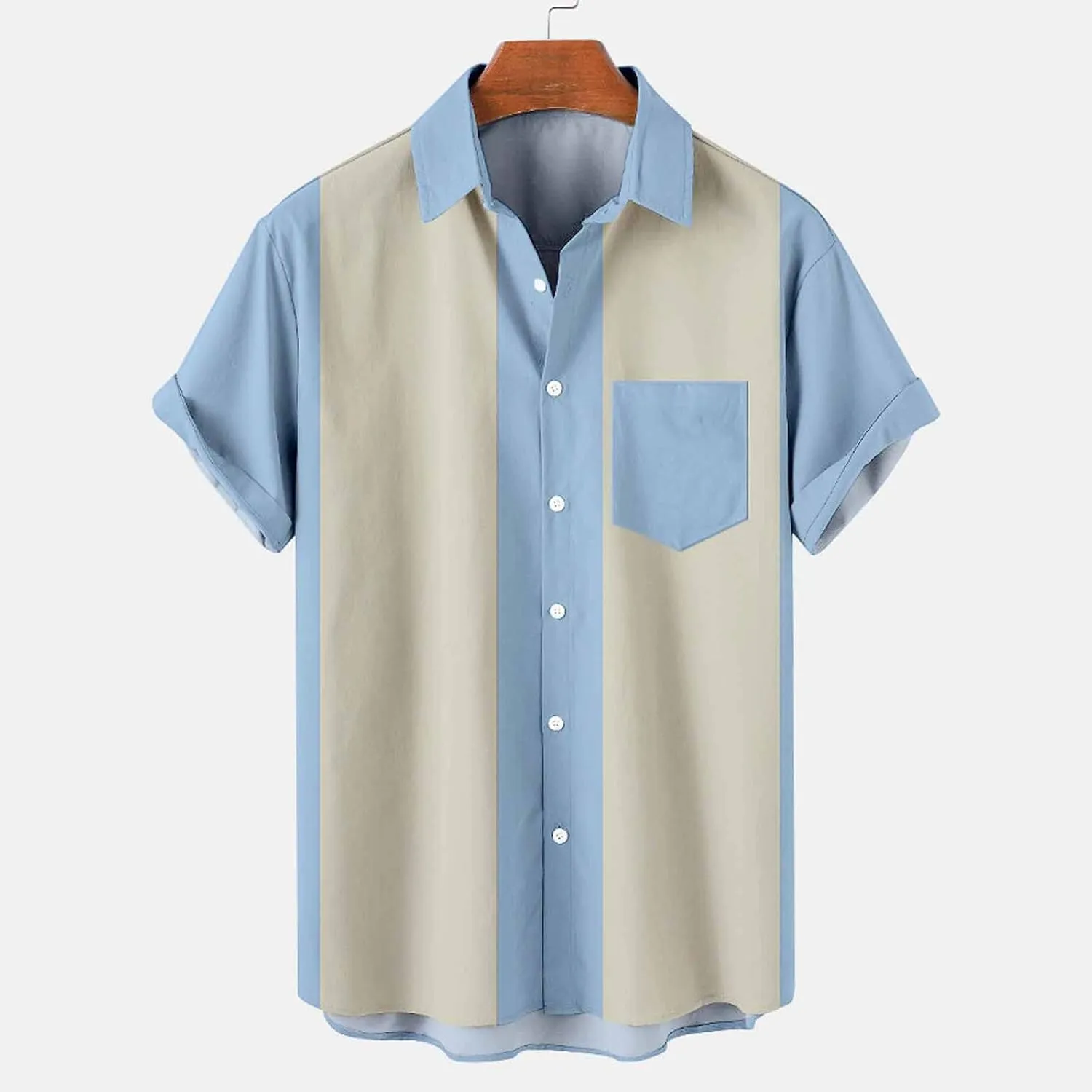 Mens Beach Tshirts Short Sleeve Tops Tee for Mens High Neck Hawaiian Tropical Plain Summer Fall Tee Shirt 2024