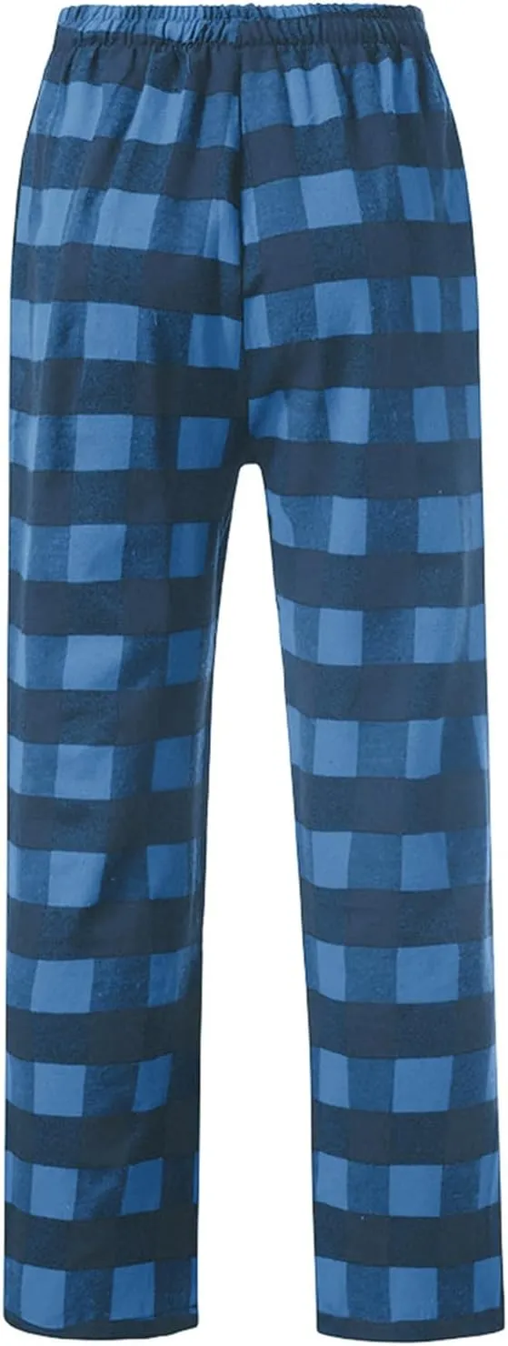Men’s Buffalo Plaid Pajama Pants with Pockets Soft Comfy PJs Bottoms Sleep Loungewear