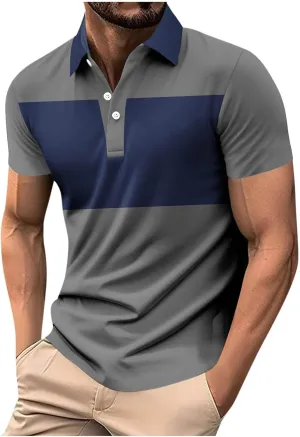 Mens Loose Fit T Shirts Turtle Neck Tops Tee for Mens Short Sleeve Fishnet Summer Fall Shirts 2025