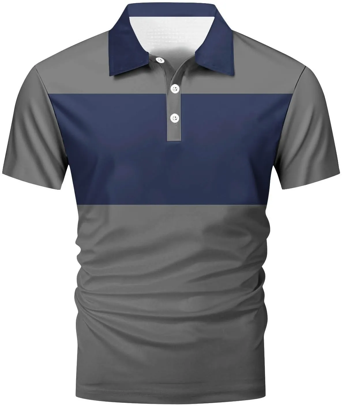 Mens Loose Fit T Shirts Turtle Neck Tops Tee for Mens Short Sleeve Fishnet Summer Fall Shirts 2025