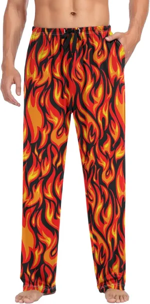Men's Pajama Pants Super Soft Sleep Lounge Pants Pjs Bottoms with Pockets