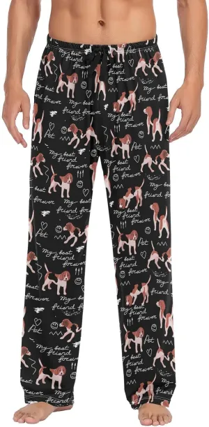 Men's Pajama Pants Super Soft Sleep Lounge Pants Pjs Bottoms with Pockets