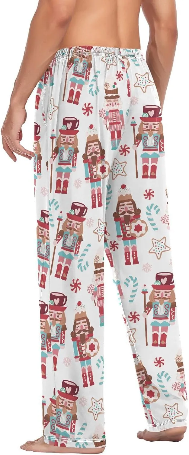 Men's Pajama Pants Super Soft Sleep Lounge Pants Pjs Bottoms with Pockets
