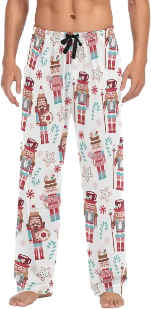 Men's Pajama Pants Super Soft Sleep Lounge Pants Pjs Bottoms with Pockets