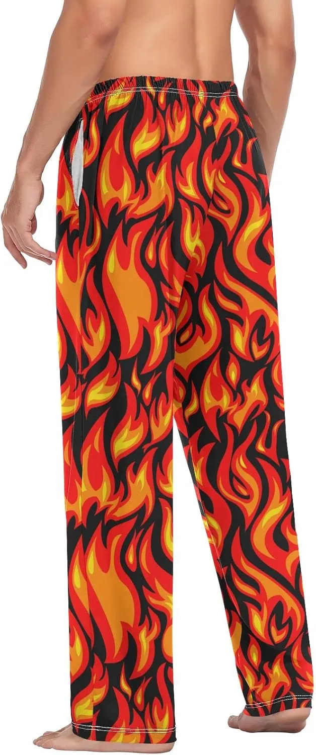 Men's Pajama Pants Super Soft Sleep Lounge Pants Pjs Bottoms with Pockets