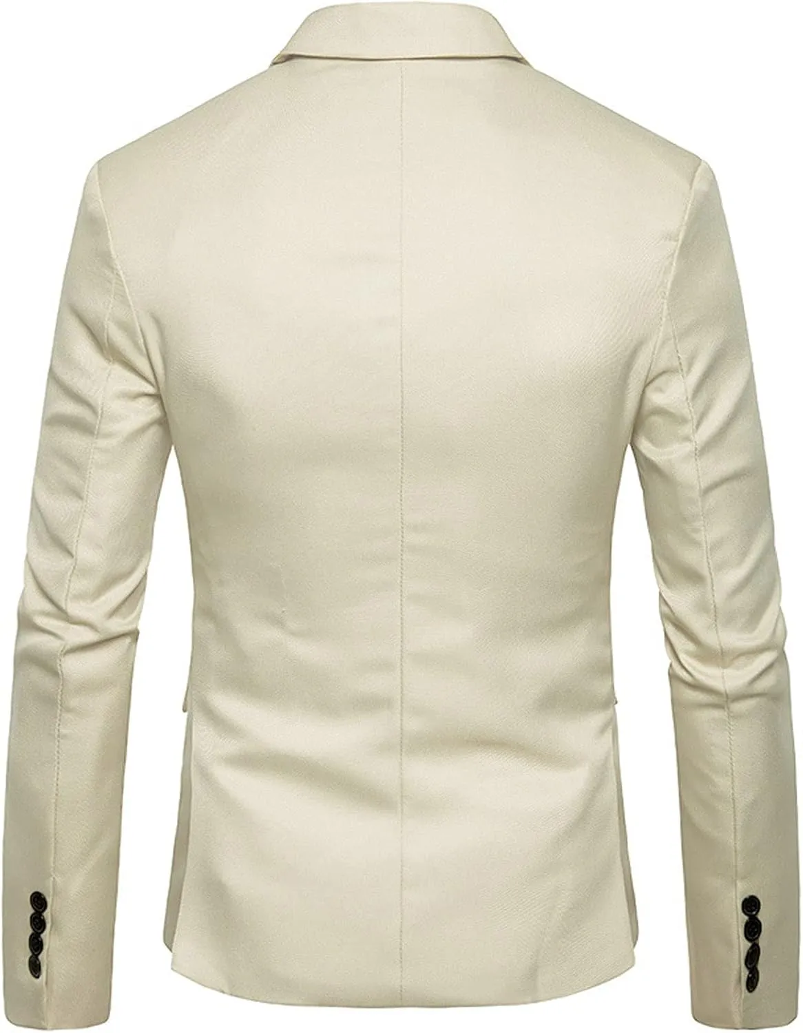 Mens Slim Fit Casual One Button Wedding Blazer Jacket Lightweight Sport Coat Suit Jackets Formal Busniess Jackets