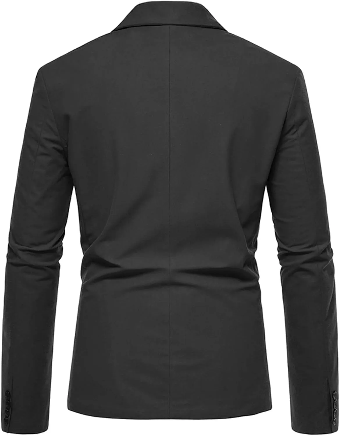 Men's Slim Fit One Button Sport Coat Classic Blazer Suit Jacket Lightweight Jacket Tailored Blazer Sport Coat