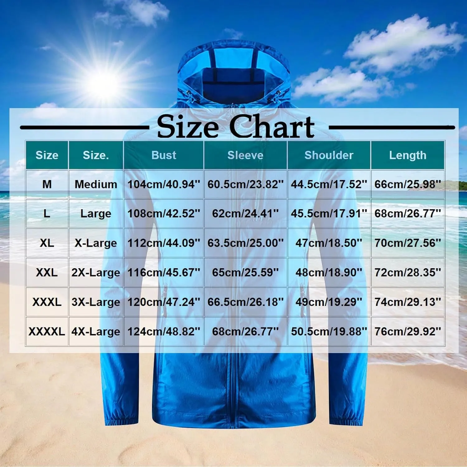 Mens Sun Protection Outdoor Lightweight Jacket Full Zip Hoodie Casual Fishing Hiking Long Sleeve with Zipper Pockets