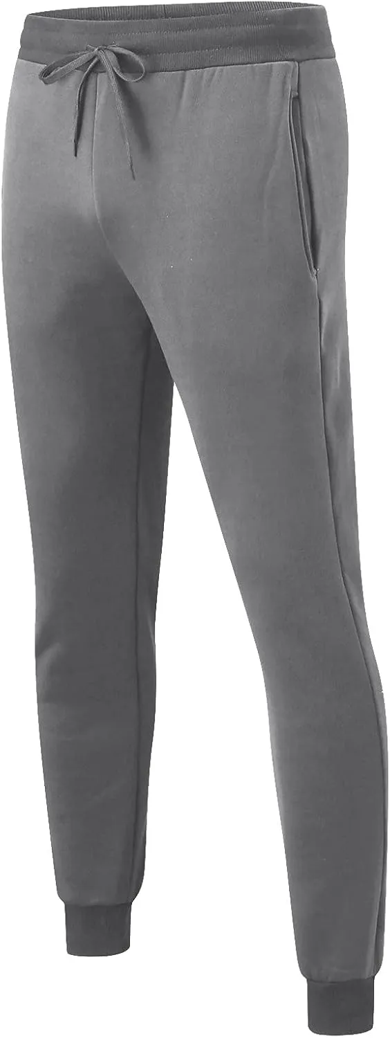 Mens Sweatpants with Pockets Big and Tall Straight Leg Cargo Trousers Relax Fit Workout Track Pant Mens Hiking Pants