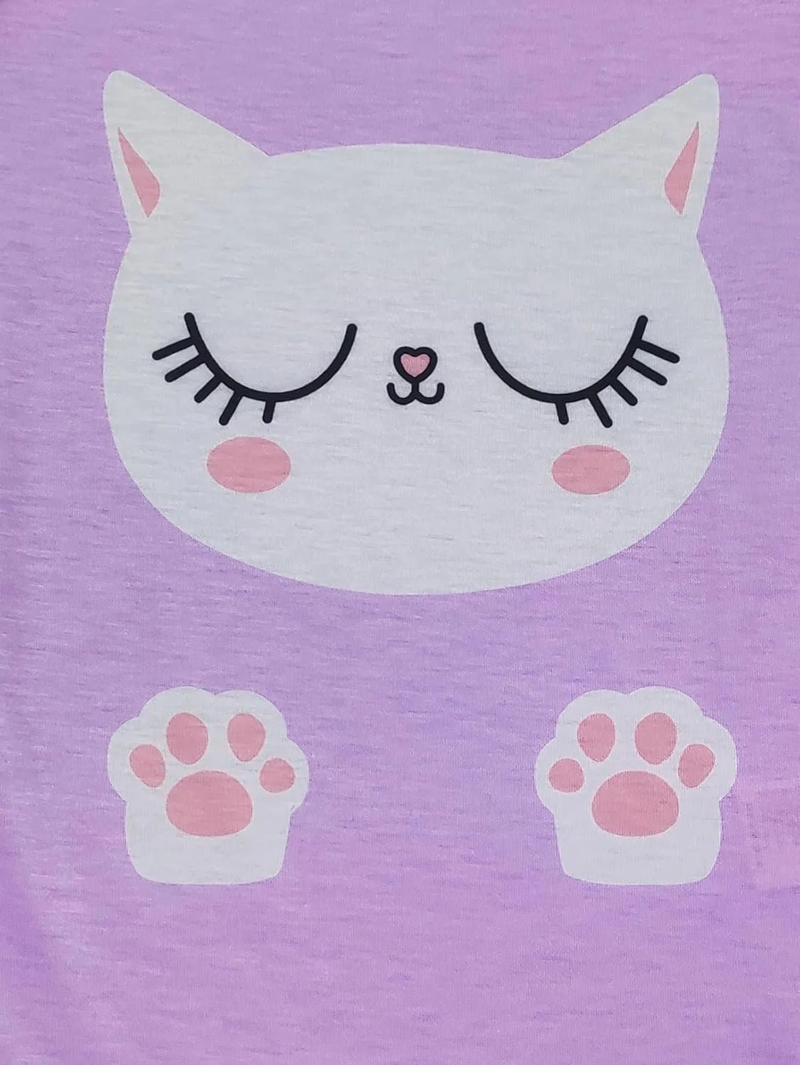 MyFav Big Girls Sleeveless Pajama Sets Cute Panda Polka Dot Sleepwear Loungewear